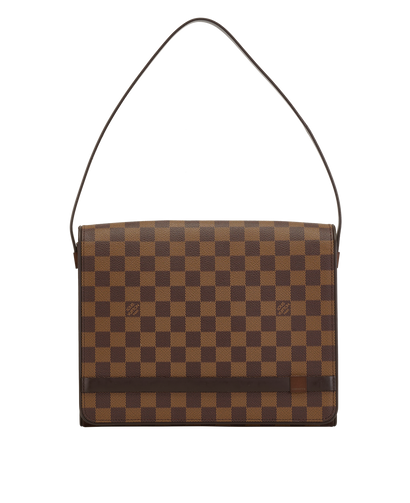 Tribeca, &pound;450, Handbags, Brown, Canvas, Front view